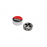 Плашка M8x1,25-ø25мм, у пластиковому футлярі ROCKFORCE RF-DIE8x1,25
