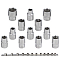 Набор головок 12 предметов 1/2" 6гр.(10-19,22,24мм), на планке ROCKFORCE RF-4121-5