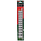Набор головок 12 предметов 1/2" 12гр.(10-19,22,24мм), на планке ROCKFORCE RF-4121-9