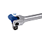 Вороток 1/2'' 430мм шарнірний з накаткою ROCKFORCE RF-8014430