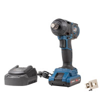 Гайковерт ударний акумуляторний 1/2" (18V, 2.0AH, LI-ION, 0-2200 об/хв, 420 Нм), в кейсі Forsage F-02169