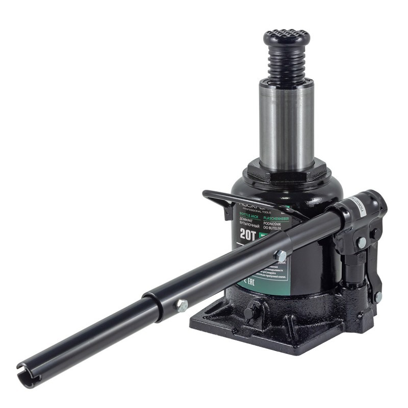 Домкрат пляшковий 20т (168-277мм) ROCKFORCE RF-T92007