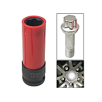 Головка ударна 1/2" 17мм тонкостінна для литих дисків Mercedes-Benz ROCKFORCE RF-9T0206