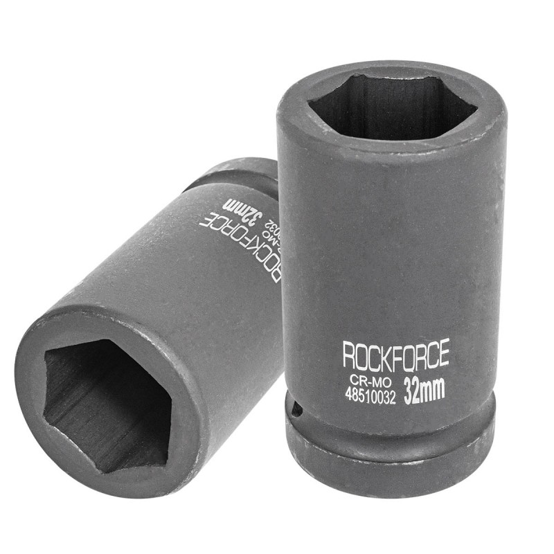 Головка ударная глубокая 21мм 1'' 6гр. Rockforce RF-48510021