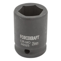 Головка ударна 3/4" 6-гранна 25мм FORCEKRAFT FK-46525