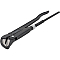 Газовий ключ 1.5", захват 80 мм, 45°, ROCKFORCE RF-684L17