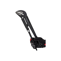 Газовий ключ 1.5", захват 80 мм, 45°, ROCKFORCE RF-684L17