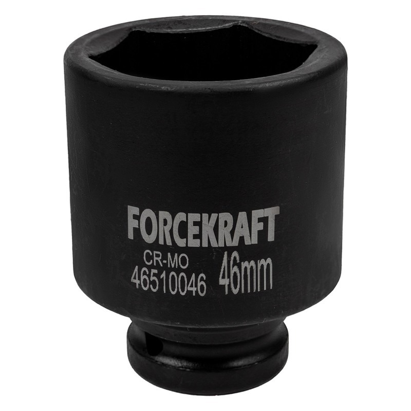 Головка ударная глубокая 3/4", 46мм (6гр.) FORCEKRAFT FK-46510046