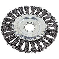 Кордщітка дискова стальна вита для ВШМ 100мм FORSAGE F-BWF104