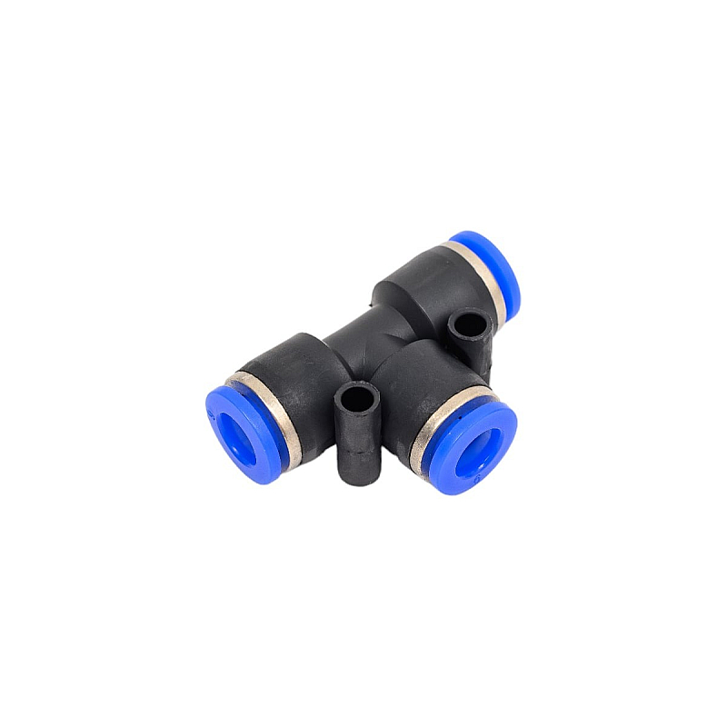 Фитинг T-образный для пластиковых трубок 6мм ROCKFORCE RF-SPE06