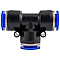 Фитинг T-образный для пластиковых трубок 12мм ROCKFORCE RF-SPE12