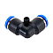 Фитинг угловой для пластиковых трубок 6мм ROCKFORCE RF-SPV06