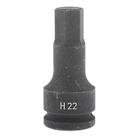 Головка 3/4" з насадкою Hex 22мм ударна FORCEKRAFT FK-26410022MPB
