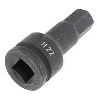 Головка 3/4" з насадкою Hex 22мм ударна FORCEKRAFT FK-26410022MPB