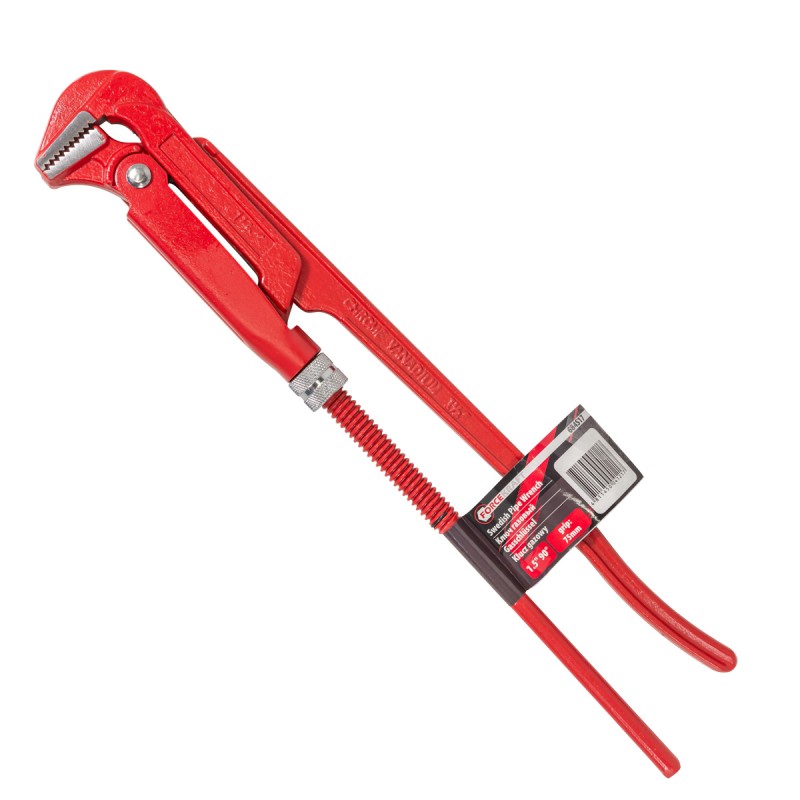 Ключ газовый 1.5" 90° (захват: 75мм) FK-684S17