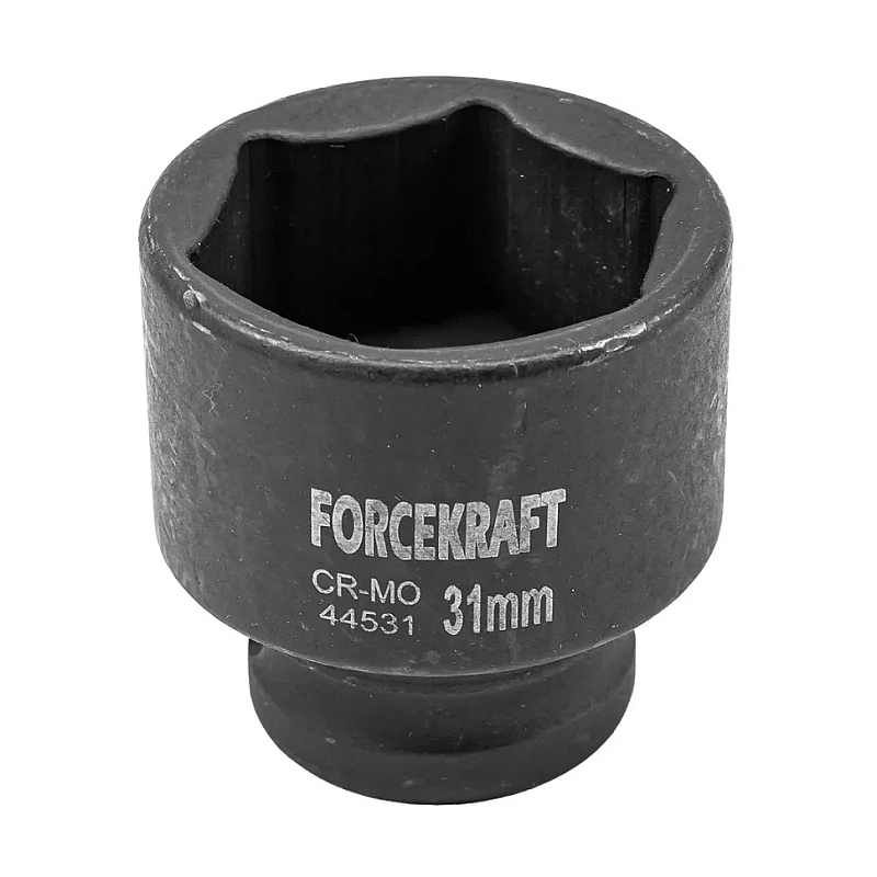 Головка ударна 1/2" 6-гранна 31мм FORCEKRAFT FK-44531