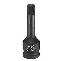 Головка 1/2" з насадкою Hex 10мм ударна FORCEKRAFT FK-24407810MPB