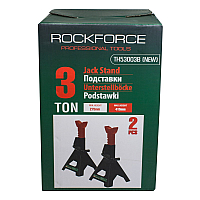 Подставка ремонтная 3т (h min 275мм, h max 415мм) (к-т 2шт) ROCKFORCE RF-TH53003B(DS)New