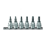 Набор бит с головкой TORX 3/8 дюйма 6 предметов FORSAGE F-3061