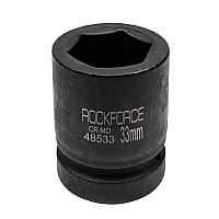 Головка ударна 1" 6-гранна 33мм ROCKFORCE RF-48533