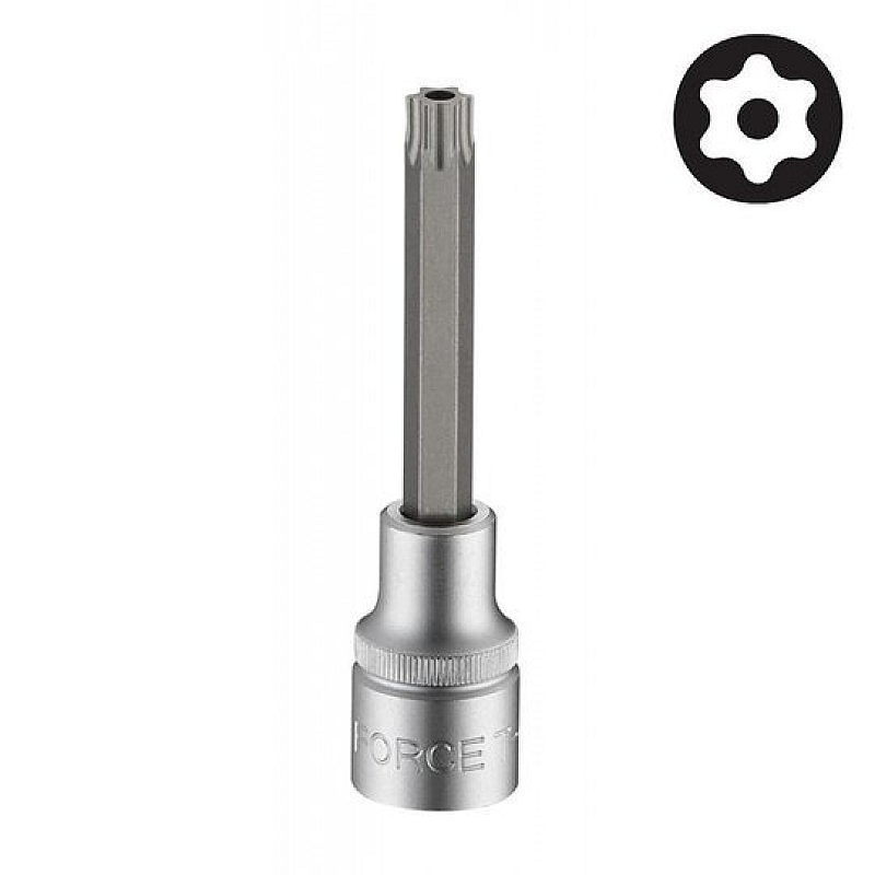 Головка-біта TORX T70 з отвором 1/2 (L-100мм) ROCKFORCE RF-34710070