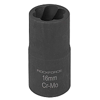 Головка-екстрактор для пошкоджених болтів / гайок 16мм * 50мм 1/2" ROCKFORCE RF-90616