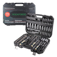 Набір інструментів 172пр. 1/2", 1/4", 3/8" (6гр.)(4-32мм) ROCKFORCE RF-41723-5