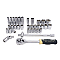 Набор инструмента, 1/4, 1/2 122 предмета ROCKFORCE RF-38901