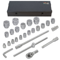 Набір інструментів 1", 3/4" 6-гранні (17-65мм) 26 предметів ROCKFORCE RF-68263-5