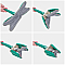 Швабра Х-подібна з функцією віджиму WT-22(green)