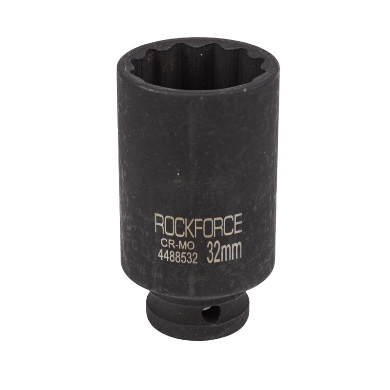 Головка ударна глибока 1/2" 12-гранна 32мм ROCKFORCE RF-4488532