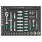 Тележка с инструментом 172 предмета RockFORCE RF-55306
