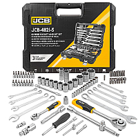 Набор инструмента 82 предмета1/4"&1/2" (6-гр.)(4-32мм) JCB-4821-5