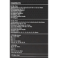 Набор инструмента 82 предмета1/4"&1/2" (6-гр.)(4-32мм) JCB-4821-5