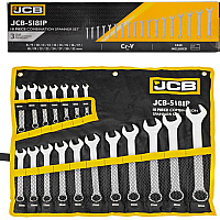 Набор ключей комбинированных 8-32 мм 18 шт.  JCB-5181P