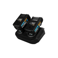 Зарядное устройство для аккумуляторных батарей JCB двойное, 18V, 2*3.5AH JCB-18VDC-E