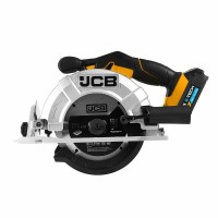 Пила циркулярна аккум (JCB-18CS-B-E) 18V, 3650 об / хв, діаметр диска 165мм в к-ті з зарядним уст-вом (JCB-18VFC-E) 2.4A і батареєю аккум (JCB-20LI-E) 2.0AH