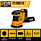 Аккумуляторная эксцентриковая шлифмашина JCB 18V (125 мм) с батареей 2.0 Ач и быстрым зарядным устройством JCB-18OS-2XB-E