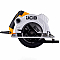 Пила циркулярна електрична (1500W, 5800 об/хв, діаметр диска 184 мм) JCB-CS1500-E