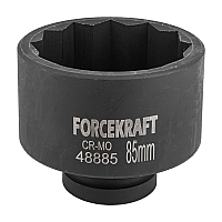 Головка ударна 1", 85мм (12гр.) FORCEKRAFT FK-48885