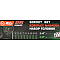 Набор головок комбинированный 1/4'', 1/2'', 25пр. (6гр.) RockForce RF-50121G