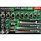 Набір інструментів 20 предметів 3/8" ROCKFORCE RF-3202-5