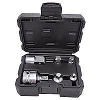 Набор адаптеров 6пр.(1/4"Mx3/8"F,3/8"Mx1/4"F,3/8''Fx1/2''M,1/2'' 'M,1/2''Fx3/4''M,3/4''Fx1/2''M)в кейсе Forsage F-8206