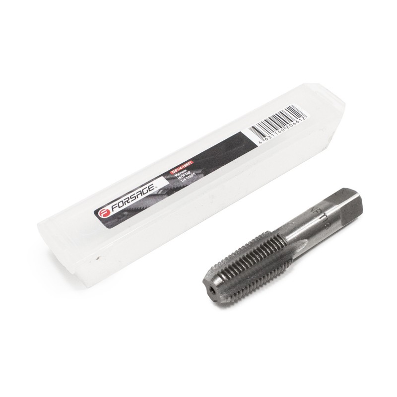 Мітчик 1/4-18NPT (дюйм), у пластиковому футлярі Forsage F-TAP1/4-18NPT