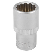 Головка 10мм 1/4" 12гр. Forsage F-52910