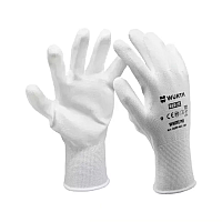 Рукавички захисні з поліуретановим покриттям WURTH White PU XL (пара) (0899401110)