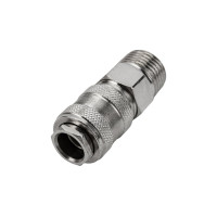 Швидкороз'єм пневматичний з клапаном, зовнішнє різблення 1/2" Partner SE1-4SM