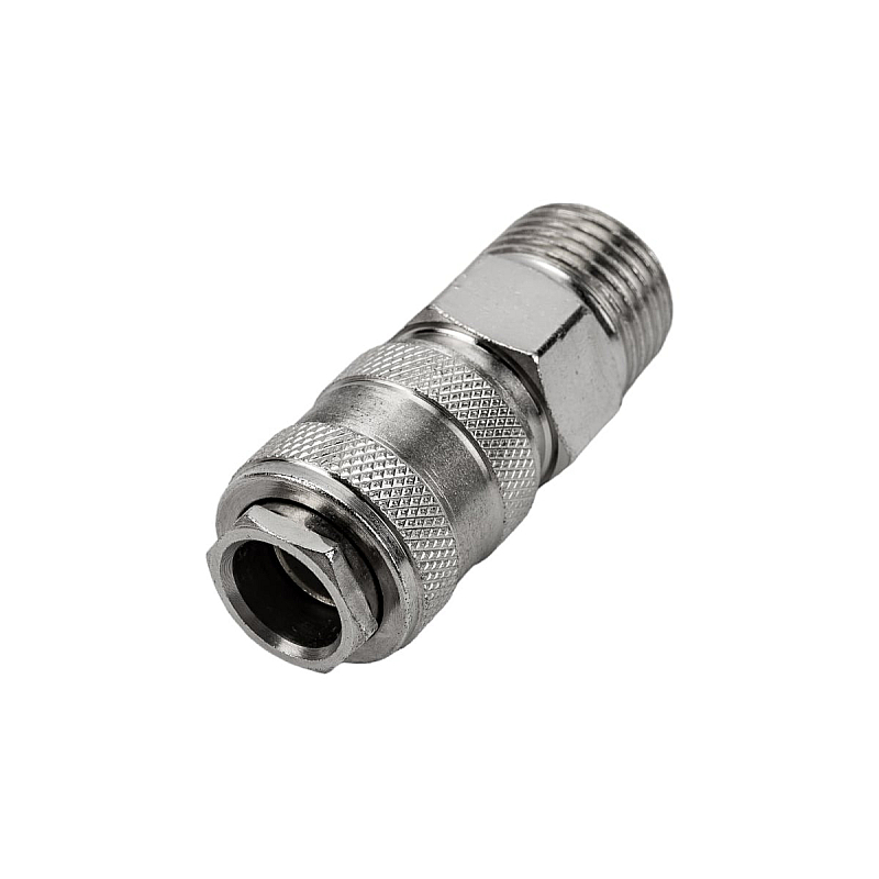 Швидкороз'єм пневматичний з клапаном, зовнішнє різблення 1/2" Partner SE1-4SM
