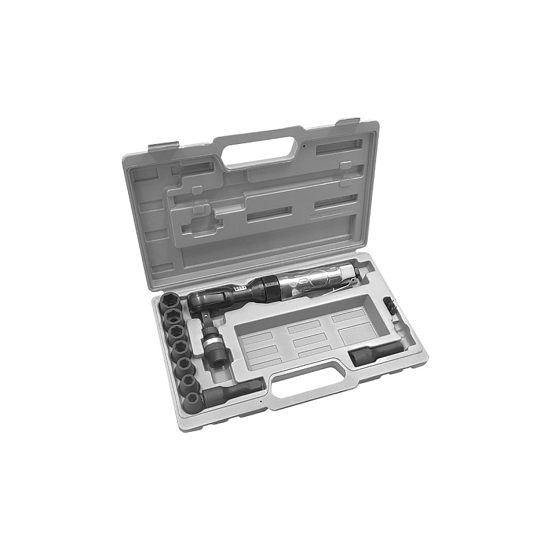 Пневмотрещотка 68Нм 1/2" с набором ударных головок Forsage F-ST-5556K