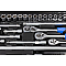 Набір інструментів 180 предметів 1/2", 1/4", 3/8" (6гр.)(4-32мм) FORSAGE F-41802-5